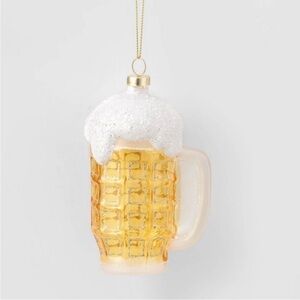 NWT Wondershop Golden Beer Mug Ornament
